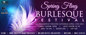 Spring Fling Burlesque Festival Detroit